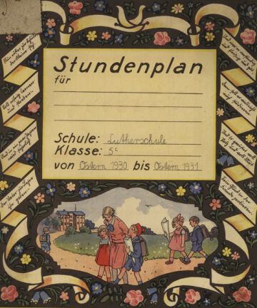 Projektbild: Sammlung von Schuldokumenten (1897-1941)